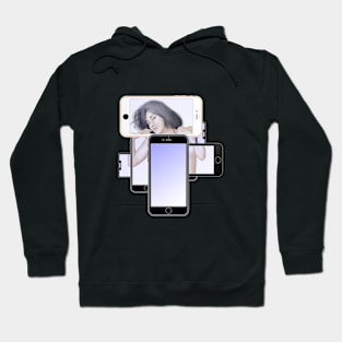 Illustration Logo – Phone Imaged Girl Hoodie